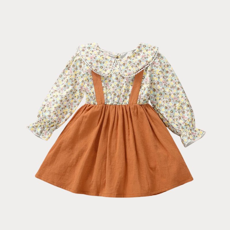 Blommig Babyklänning - Vintage