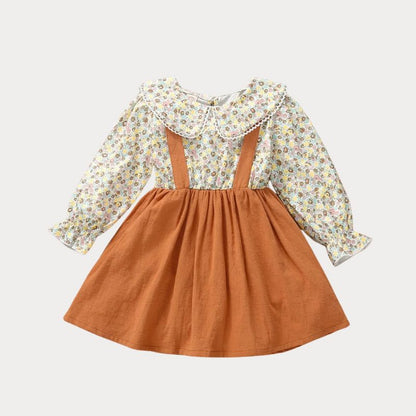 Blommig Babyklänning - Vintage