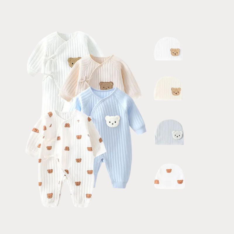 Babybody med Nallemotiv