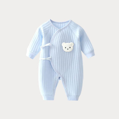 Babybody med Nallemotiv