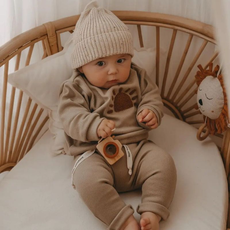 Babyset i Ekologisk Bomull - Tröja och Byxa