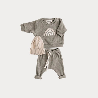 Babyset i Ekologisk Bomull - Tröja och Byxa